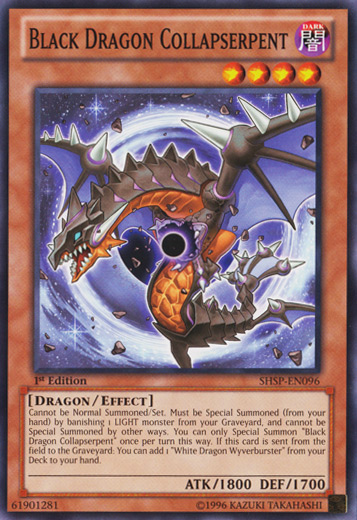 Black Dragon Collapserpent - SHSP-EN096 - Common - Unlimited Edition