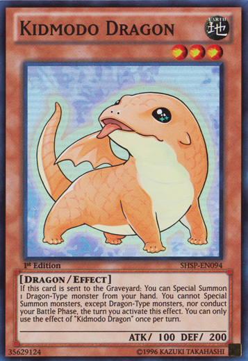 Kidmodo Dragon - SHSP-EN094 - Super Rare - Unlimited Edition