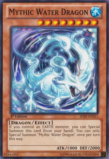 Mythic Water Dragon - SHSP-EN011 - Common - Unlimited Edition