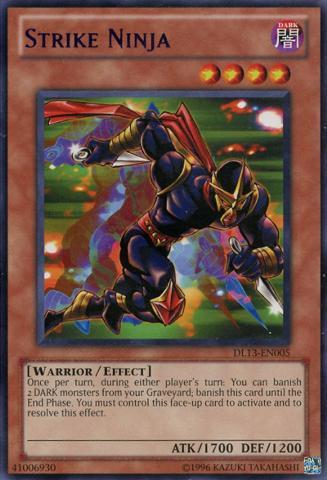 Strike Ninja - Purple - DL13-EN005 - Rare - Unlimited Edition
