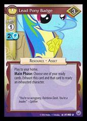 Lead Pony Badge - 140