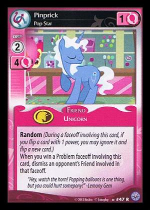 Pinprick, Pop Star - 47