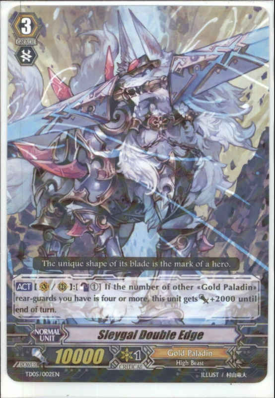 Sleygal Double Edge - TD05/002EN - R