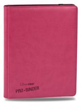 Premium 9-Pocket Bright Pink PRO-Binder