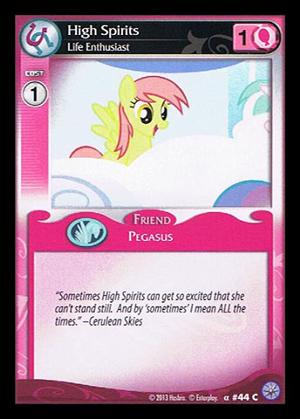 High Spirits, Life Enthusiast - 44