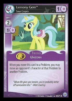 Lemony Gem,Sour Grapes - 57