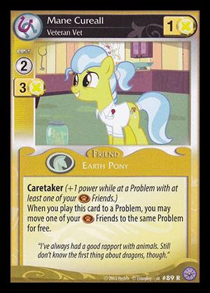 Mane Cureall,Veteran Vet - 89