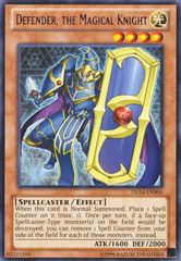 Defender, the Magical Knight - Purple - DL14-EN006 - Rare - Unlimited Edition