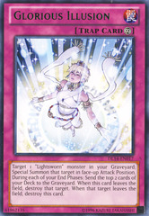 Glorious Illusion - Green - DL14-EN017 - Rare - Unlimited Edition