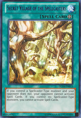 Secret Village of the Spellcasters - Purple - DL14-EN013 - Rare - Unlimited Edition