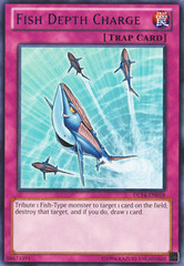 Fish Depth Charge - Purple - DL14-EN018 - Rare - Unlimited Edition