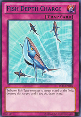 Fish Depth Charge - Blue - DL14-EN018 - Rare - Unlimited Edition