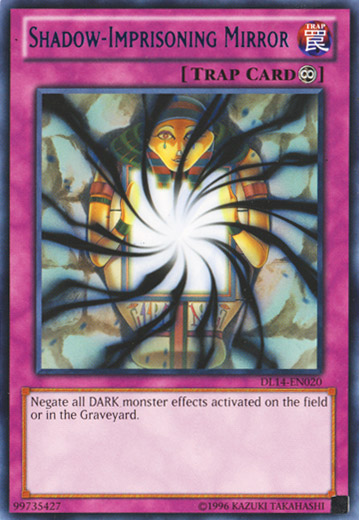 Shadow-Imprisoning Mirror - Blue - DL14-EN020 - Rare - Unlimited Edition
