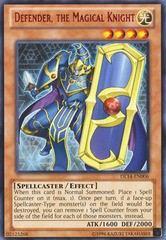 Defender, the Magical Knight - Red - DL14-EN006 - Rare - Unlimited Edition